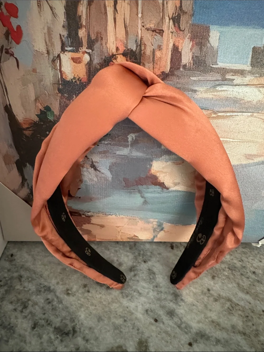 Brooke Shade silk twist headband